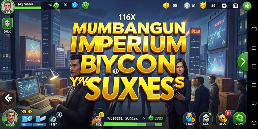 Screenshot gameplay <strong>116X</strong> menampilkan pengalaman Tycoon yang seru dan interaktif.