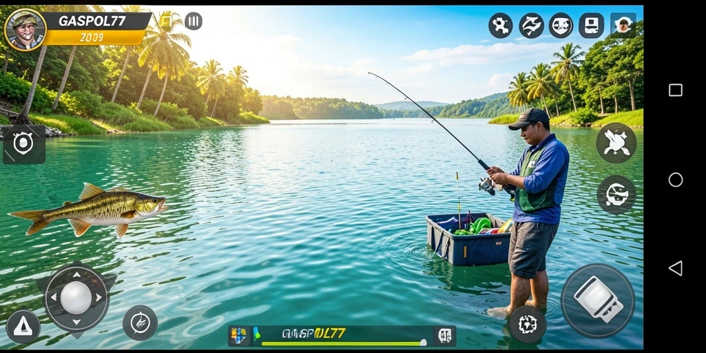 Tangkapan ikan yang beragam dalam GASPOL77 menunjukkan keseruan gameplay.