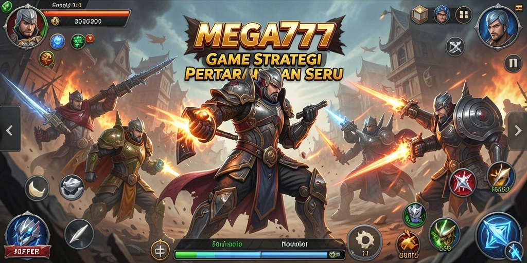 Tampilan menarik dari gameplay MEGA777 yang seru.