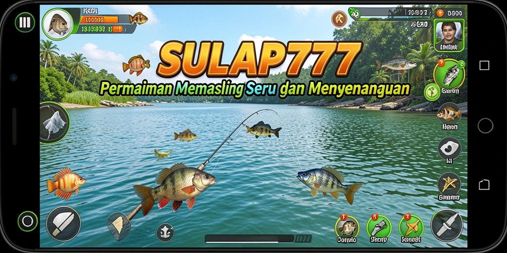 Gameplay SULAP777 menampilkan pengalaman memancing yang menarik.