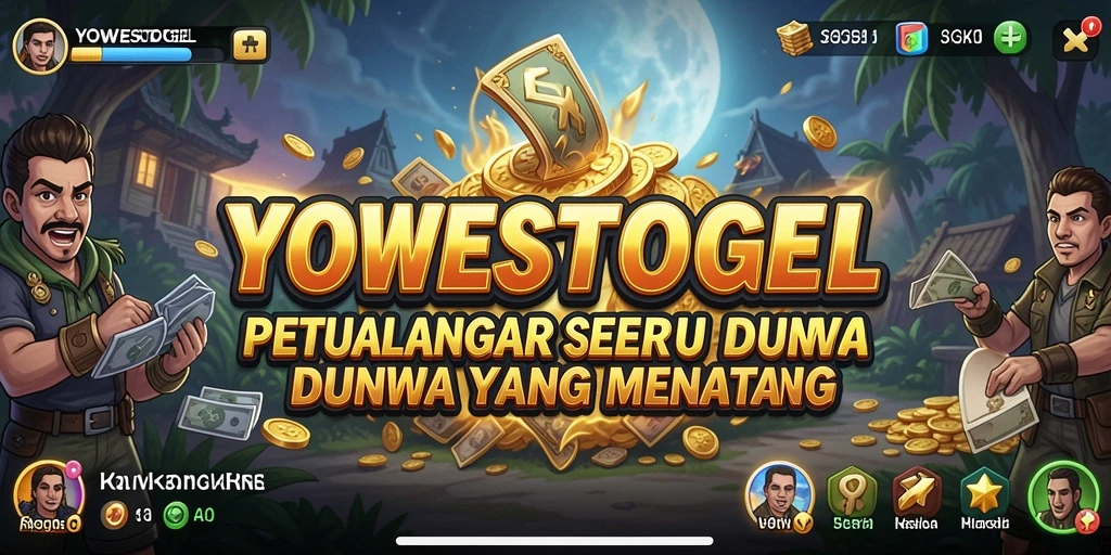 Tampilan gameplay YOWESTOGEL yang penuh aksi dan petualangan.